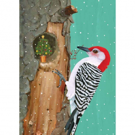 Woodpecker Deck The Halls