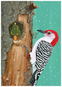 BOX REC Woodpecker Deck The Halls