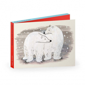 WALLET Roger Duvoisin Polar Bears Xmas
