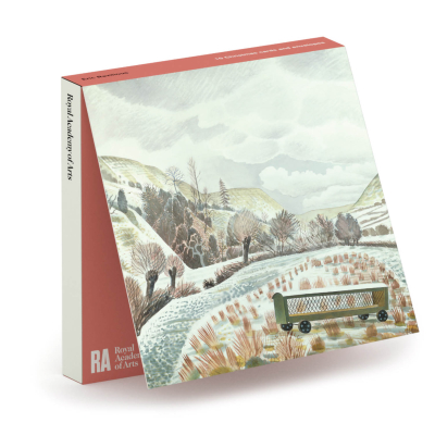 WALLET Eric Ravilious New Year Snow Xmas