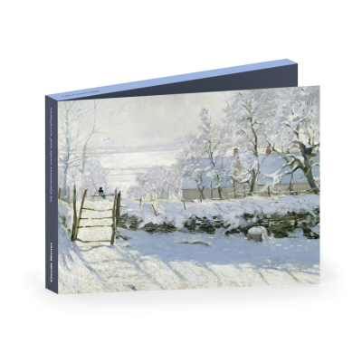 WALLET Claude Monet The Magpie Xmas