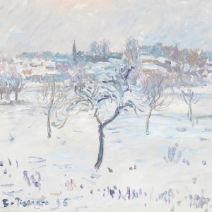 WALLET Camille Pissarro Xmas