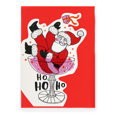 Father Christmas Champagne