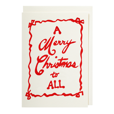 MINI CARD A Merry Christmas To All