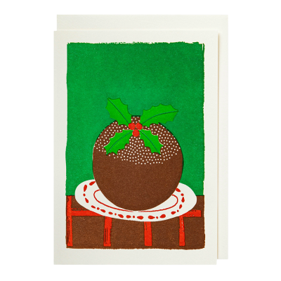 MINI CARD Christmas Pudding