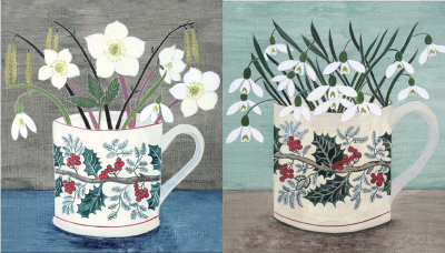 PACK Christmas Cup Snowdrops And Hellebores