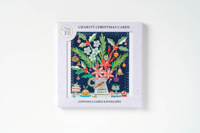 BOX SML SQ Robin And Mince Pies