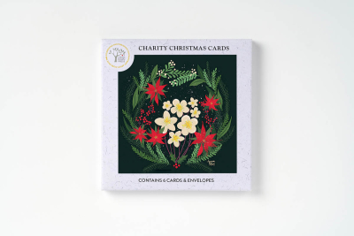 BOX SML SQ Winter Flowers