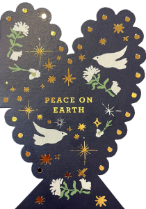 Peace On Earth Die Cut