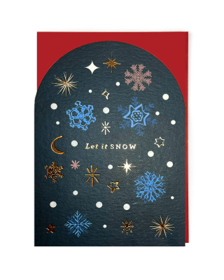 Let It Snow Die Cut