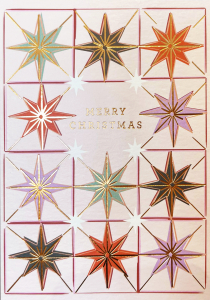 Merry Christmas Stars Foil