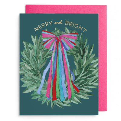 Merry And Bright Wreath