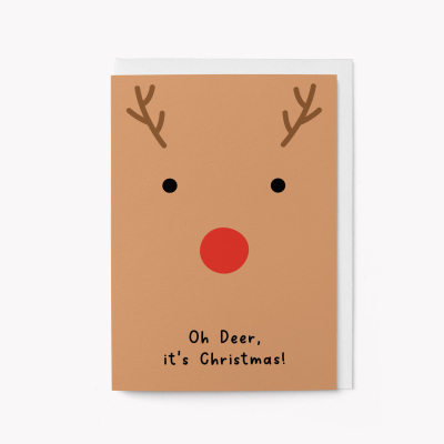 Oh Deer Its Christmas