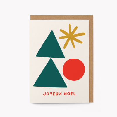 Joyeux Noel Arbre En Blanc