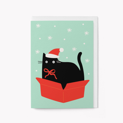 Christmas Gift Cat