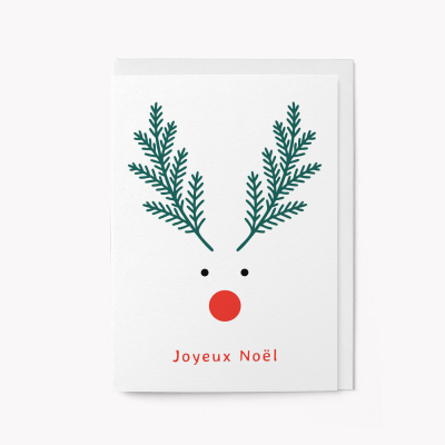 Minimal Reindeer Noel