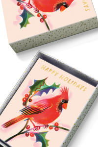 BOX Holiday Cardinal