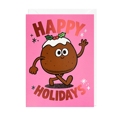 Happy Holidays Pudding