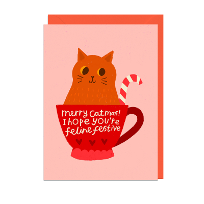 Feline Festive Cup