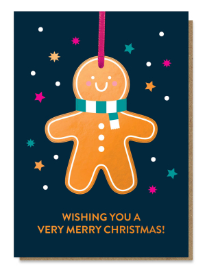 DIE CUT Gingerbread Man