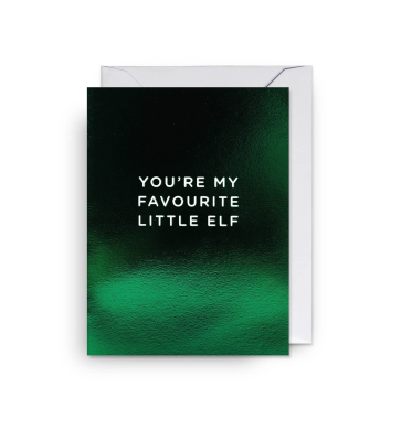 MINI CARD Youre My Favourite Elf