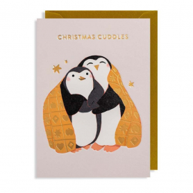 Cosy Cuddling Penguins