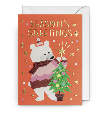 Polar Bear Seasons Greetings