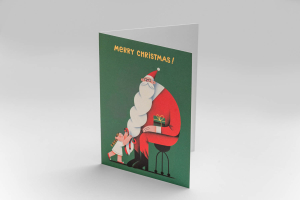 Bearded Santa Christmas