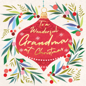 To A Wonderful Grandma At Christmas