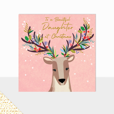 To A Beautiful Daughter At Christmas