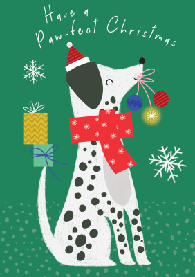 Pawfect Christmas Dog