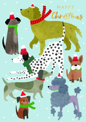 Happy Christmas Dogs