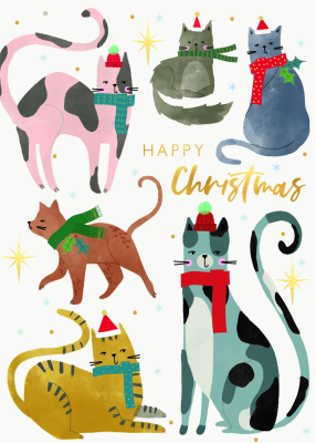 Happy Christmas Cats