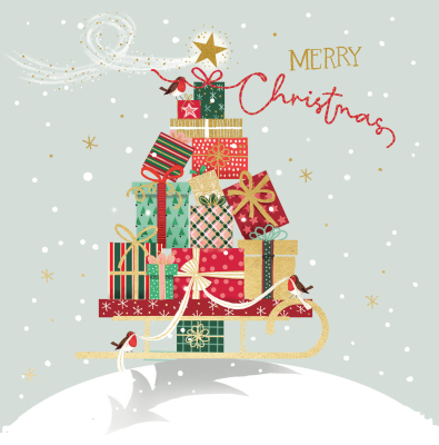 Merry Christmas Present Tree