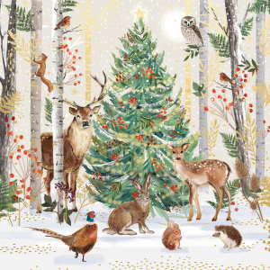 PACK Christmas Reindeer In Winter Christmas Wallet