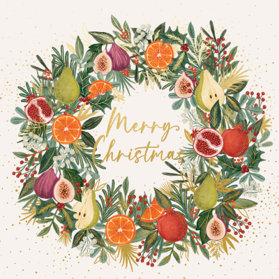 PACK Festive Christmas Fruits Christmas Wallet