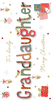 Merry Christmas Granddaughter