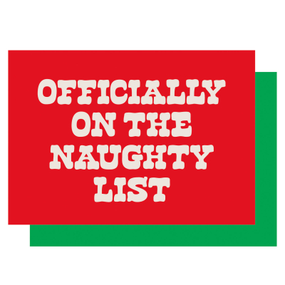 Howdy On The Naughty List