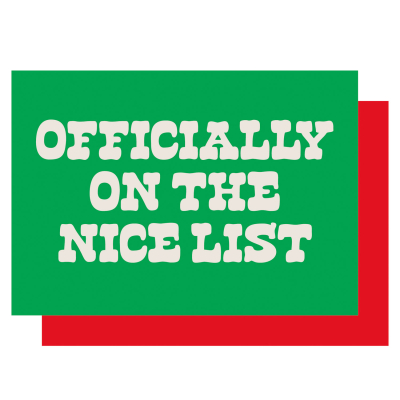 Howdy On The Nice List