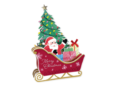 Santas Tree Jumbo Card|Up With Paper