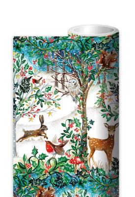 ROLL WRAP Winter Forest Glade