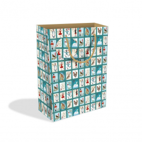 BAG LRG 12 Days Of Christmas