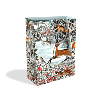 BAG LRG Winter Woodland