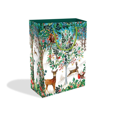 BAG LRG Winter Forest Glade