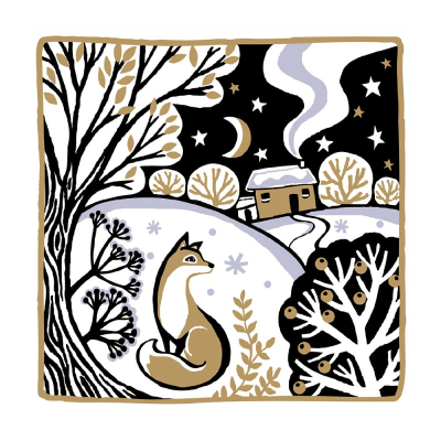 BOX SML SQ Country Fox