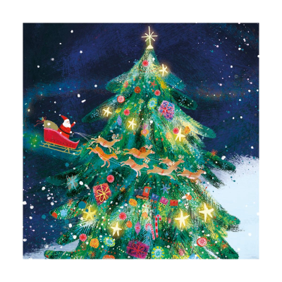 BOX SML SQ Santas Flight