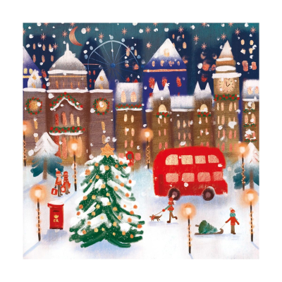 BOX SML SQ Snowfall In London