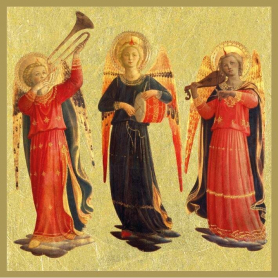 BOX SML SQ Musician Angels