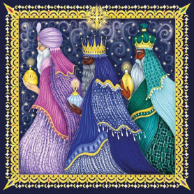 BOX LRG SQ Three Kings