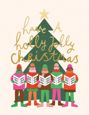 BOX REC Christmas Carollers